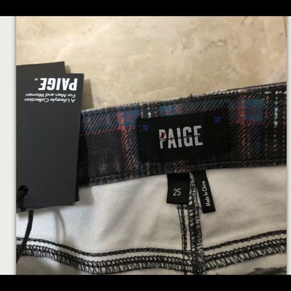 NWT Paige Size 25 Denim Hoxton Ankle - Picture 6 of 7
